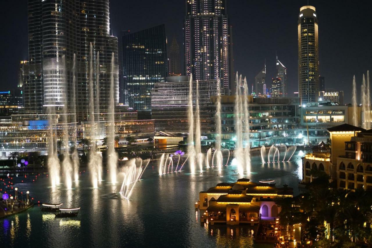 Ultimate Stay 2Br: Burj Khalifa And Fountain View Дубай Екстериор снимка